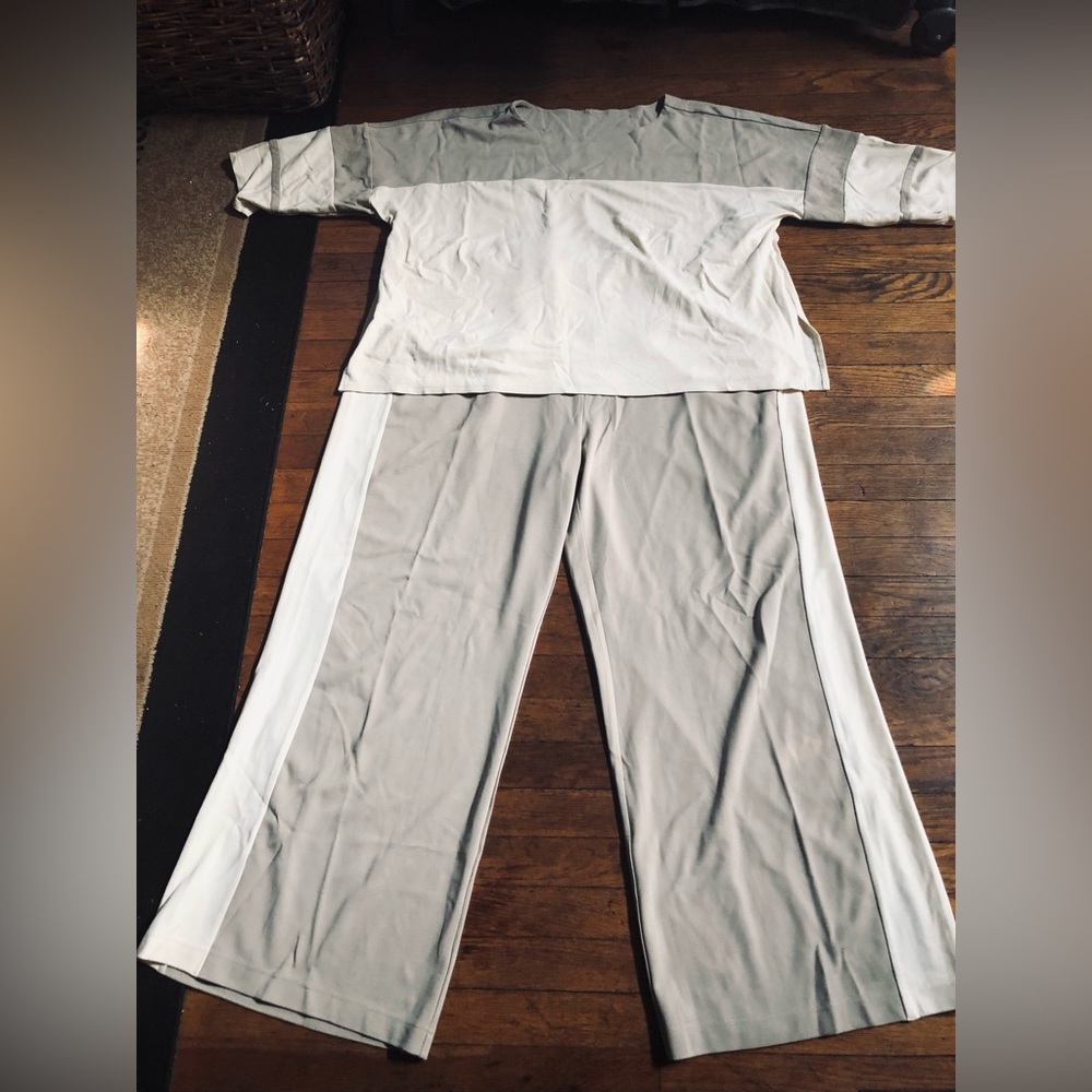 WynneLayers Knit Straight- Two Tone Top and Leg PullOn Pant - Picture 2 of 4